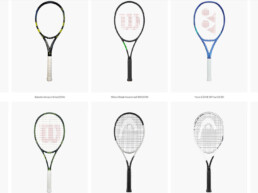Most popular brands on the atp tour, yonex, wilson, babolat